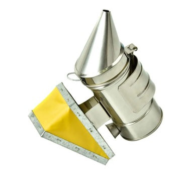 Beehive Smoker with Heat Shield for Professional Apiary Use