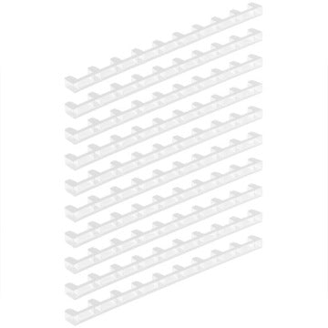 Set of 10 Beehive Frame Spacers and Clips