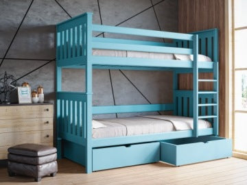 ULA Bunk Bed with Colour Options and Drawers