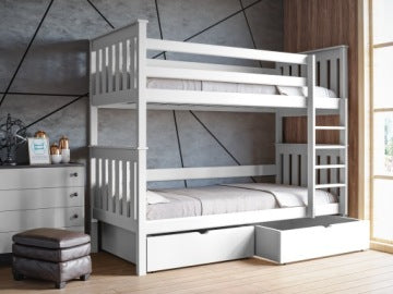 ULA Bunk Bed with Colour Options and Drawers