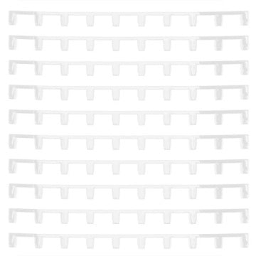 Set of 10 Beehive Frame Spacers and Clips
