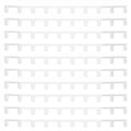 Set of 10 Beehive Frame Spacers and Clips
