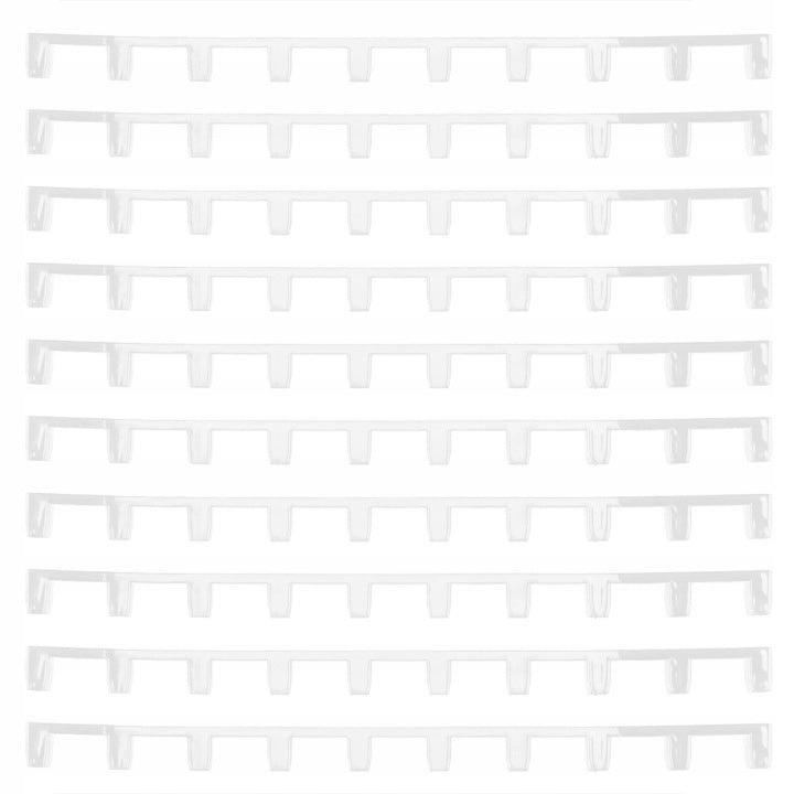 Set of 10 Beehive Frame Spacers and Clips