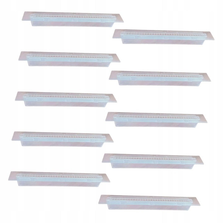 Set of 10 Transparent Beehive Beetle Traps